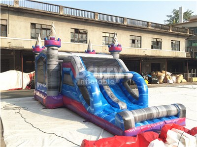 China Factory Cheap Price Castle Bounce House With Slide For Sale BY-IC-032
